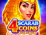 4 Scarab Coins: Hold and Win